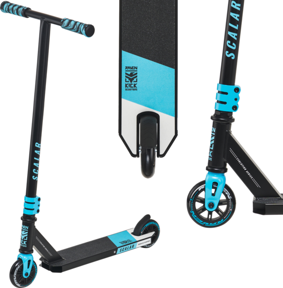 Raven Scalar Kickbike Svart/blå - One Size