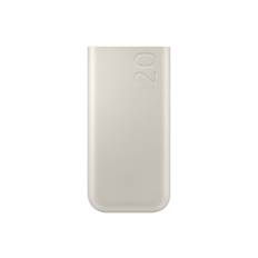 Samsung EB-P4520XUEGEU powerbank med Power Delivery & Quick Charge. 20000 mAh. Beige
