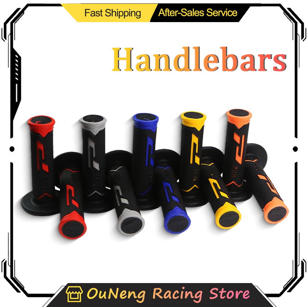 7/8 "22 24mm Universal Motorcycle Handles Mashroom Grips Quick Draw Handlebars Pitbike MX Grip Rubber Twist GEL GP Motocross