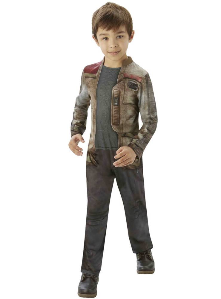 Star Wars Rubies Finn pilotdräkt 7-8 år
