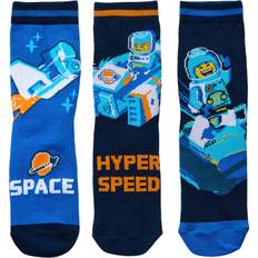 LEGO kidswear/LEGO børnetøj Lwagan 102 3-pack Socks Stl. 26/27 pojkar - Strumpor Från Magasin - Blå (26/27)