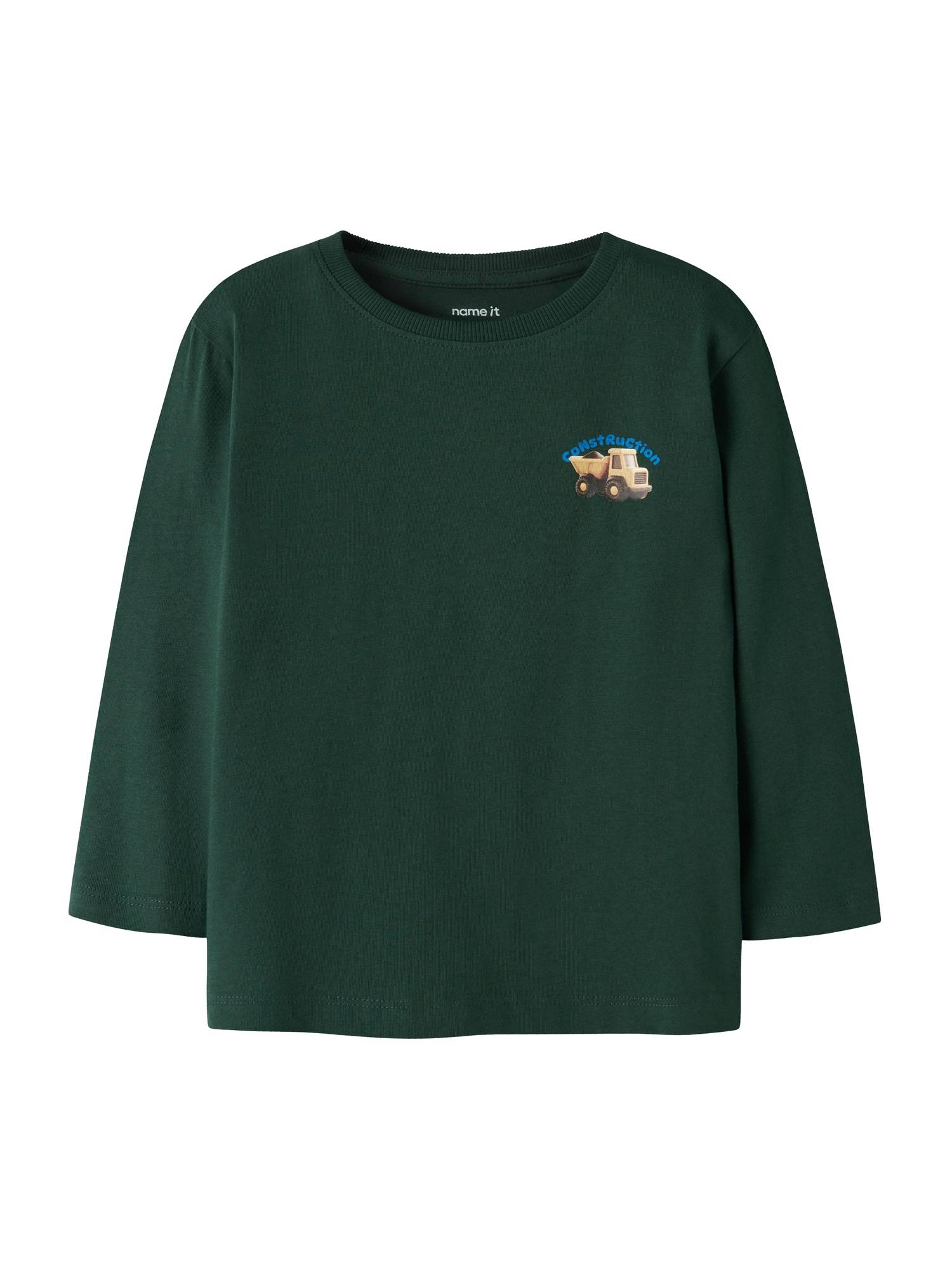 NAME IT Shirts 'NMMOBRIAN'  blå / mørkebrun / lysegul / gran