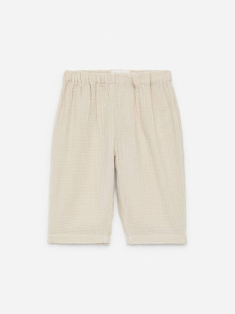 ARKET Byxor I Bomullsmuslin -Beige, 80