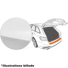 Læssekantbeskytter Folie - Audi Q7 I (4L) Årg. 2006-2015 Transparent - Hurtig levering