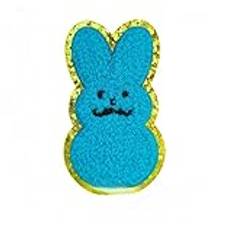 NLDWA 7,5 x 4,4 cm 8/16 cm chenille broderad