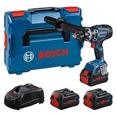 0615A50033 GSB 18V-150 C BITURBO Brushless 18V Combi Drill, 3 x 8.0Ah Batteries