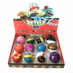 12 stk Pokemon figurer + 12 stk Pokéball bedste fødselsdag