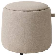 IKEA - JÄRRESTAD puf, med opbevaring/Tonerud mørkbeige