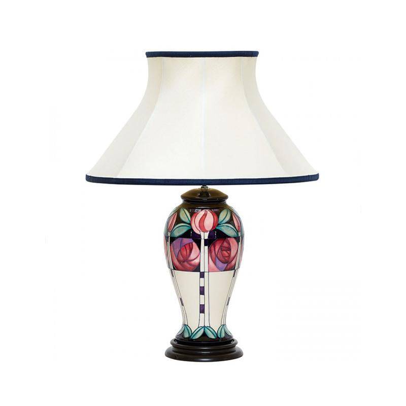 Moorcroft Kingsborough Gardens Lamp and Shade
