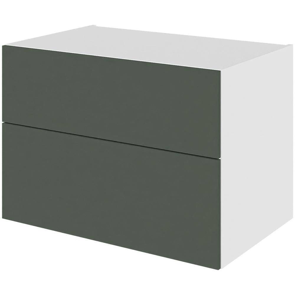 Multi-Living HQ Bad Skuffeskab H: 57,6 cm D: 44,5 cm B: 80 cm i Cibo Verde - med 2 skuffer.