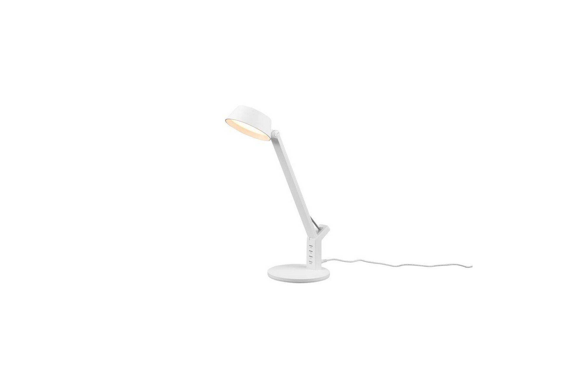 Trio Lighting Bordslampa TRIO Ava Mattvit - Mattvit Fönsterlampa på fot