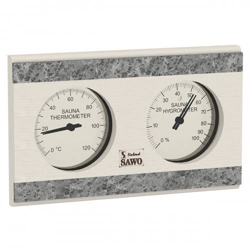 SAWO Sauna Termometer - Hygrometer 282 -THR Aspen