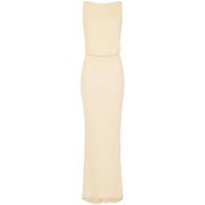 Elisabetta Franchi, Kjole, Dame, Beige, 2XS, Galla