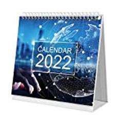 2022 Skrivbordskalender Skrivbordskalander Kontors Material Kalender För Skrivbord Schemaplanerare Dubbeltrådsbunden Kalender Skrivbordskalendrar Papper Skrivbordet Smink Arbete