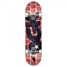 DGK Complete Skateboard Scribble 7.25' - Red/Black
