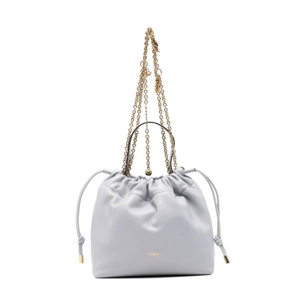 Chloé Icons Lille Skuldertaske - Tasker - Dame - Grå - ONE SIZE - Uld