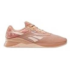 Reebok kvinnors Nano X4 sneakers, lera/tvättad lera/vit, 8 UK, Lera tvättad lera vit, 42 EU