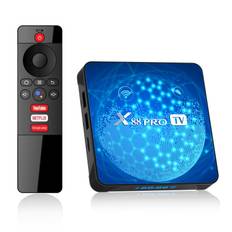 X88 Pro Smart TV Box 4+32G Android 11 RK3318 2.4G/5.8G Dualband WiFi BT5.0 3D Youtube 4K Set Top Box