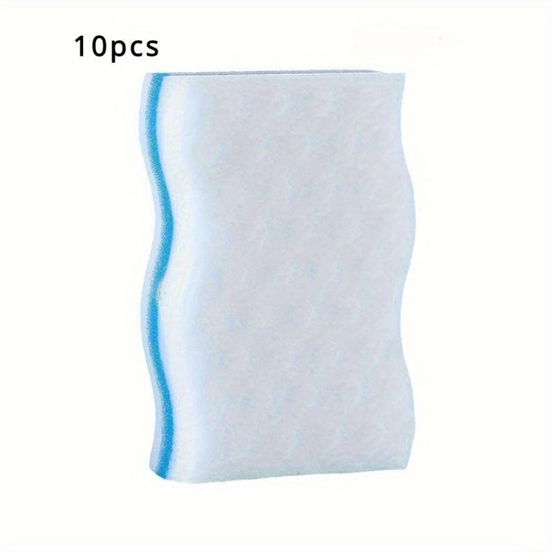 TEMU Set Of 10 Magic Cleaning Sponges - Melamine Eraser For Cleaning Kitchens, Bathrooms, Floors, Walls, And Windows - Long-lasting Multi-use Sponge Material