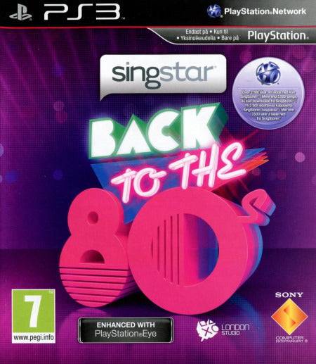 PS3 - Singstar: Back to the 80's (Beg)