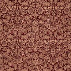 William Morris tyg Sunflower Velvet Kermes/Birch