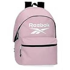 Reebok Boston Laptop-ryggsäck med dubbla fack bärbar dator 15,6 tum rosa 31 x 45 x 15 cm polyester av joumma väskor, Rosa, 31x44x17.5 cms, dubbelfack laptop ryggsäck