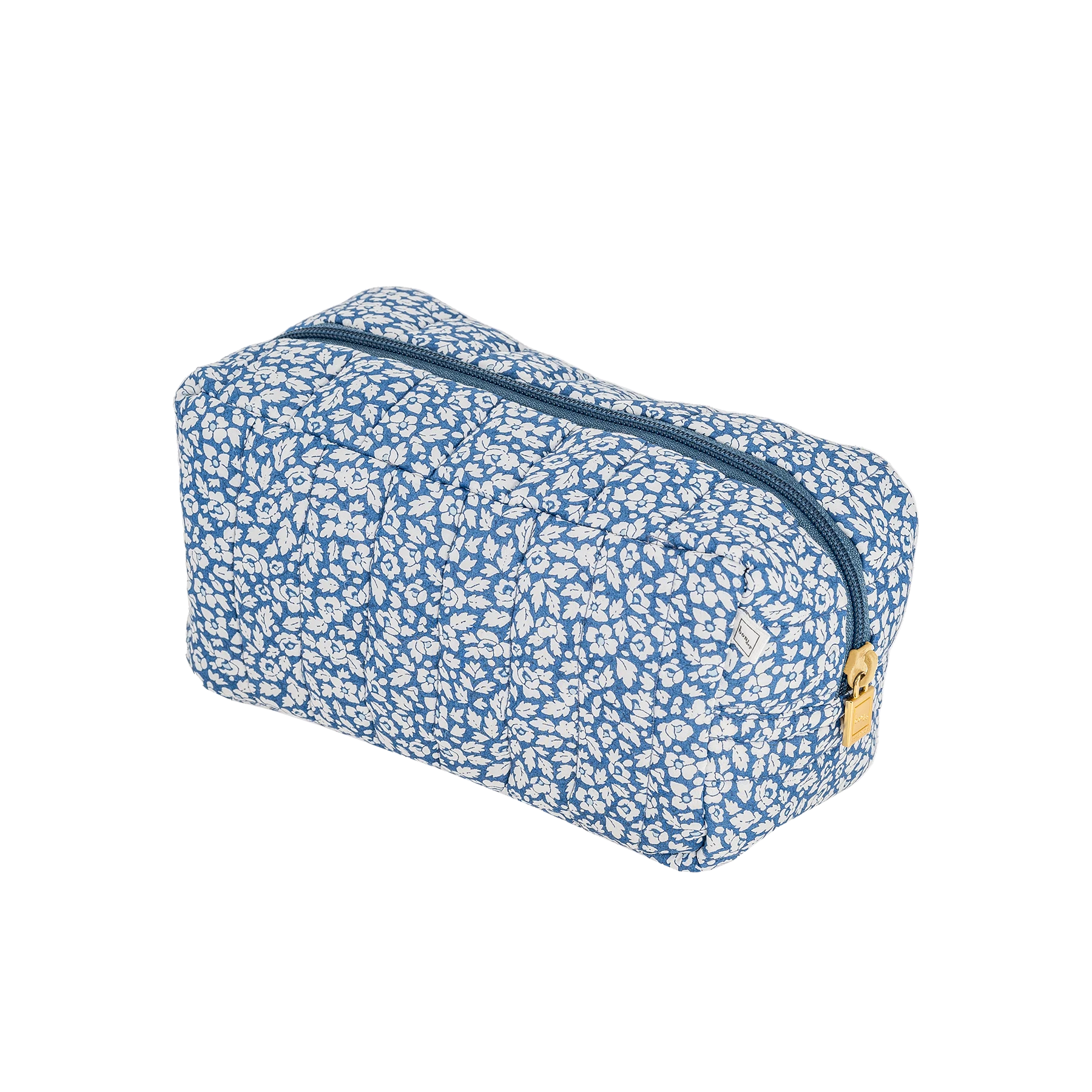 Bon Dep - Toilettaske Pouch XS square mw Liberty, Feather Blue