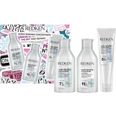 Redken Bleached-hair Acidic-Bonding-ConcentrateSurt bindemiddelkoncentrat julesæt 2025 Acidic Bonding Concentrate Shampoo 300 ml + Acidic Bonding Concentrate Conditioner 300 ml + Acidic Bonding Concentrate Leave-in Treatment150 ml 1 Stk. (442,00 kr / 1 stk.) - 1 Stk.