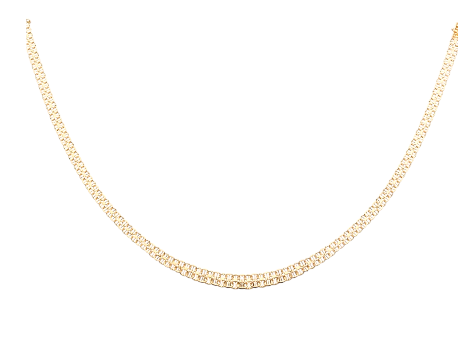 X-länk halsband med stav 12 gram 6,8 x 5,3 mm (Längd: 50 cm)