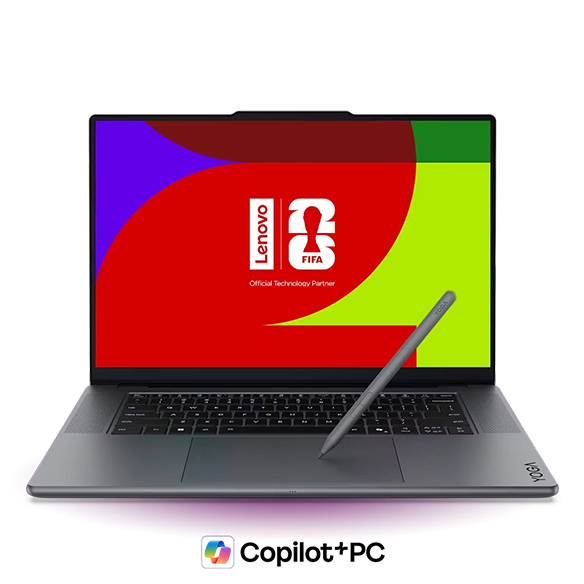 Lenovo Yoga Pro 9i Aura Edition 16 Intel Intel® Core Ultra 9 386H-processor E-kärnor upp till 3,70 GHz P-kärnor upp till 4,90 GHz, Windows 11 Pro 64, 1 TB SSD M.2 2242 PCIe Gen4 TLC