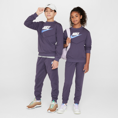 Nike Sportswear-tracksuit til større børn - lilla - L