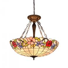 Våren Taklampa/Plafond Pt283082 Tiffany Uppljus 71Cm