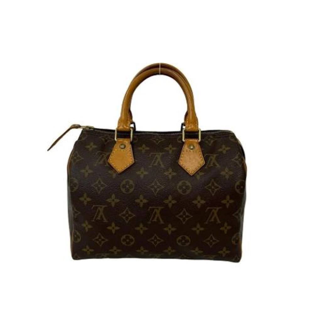 Louis Vuitton Vintage Pre-owned Vintage Boston Bag - Vintage - Dame - Brun - ONE SIZE - Læder