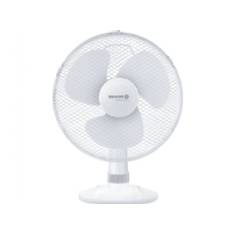 Skrivebordsventilator SFE 3027WH, 30cm, 40W, 3 hastigheder, rotation