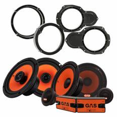 GAS MAD K2/X2 6.5" högtalarpaket, VW Passat B6/B7