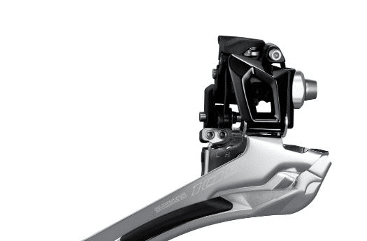 Forskifter Shimano 105/R7000 Silky Black, Road 11x2-speed, ø34,9mm klampe.