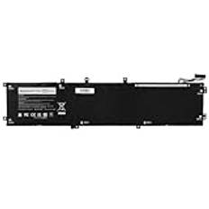 KHlove 97Wh 6GTPY 5XJ28 Laptop Batteri för Dell XPS 15 9550 9560 9570 7590 P56F001 P56F002 Precision 5510 5520 5530 5540 M5510 M5520 Mobile Workstation Vostro 7500 5XJ28 5D91C 5041C 05041C 0GPM03