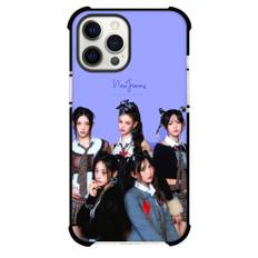 New Jeans Hanni Case For iPhone and Samsung Galaxy Devices - New Jeans Members Portrait Purple Background