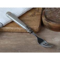Chic Antique Cake Fork with Silver Deco Antique Champagne Set of 12 pcs