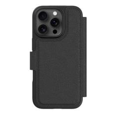 agood company iPhone 16 Pro Max Circular Læder Cover m. Pung - Sort