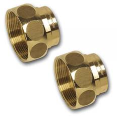 Pumpenverschraubung Satz Rp 1'' IG x 1 1/2'' ÜW Innengewinde Rotguss, ohne Dichtungen