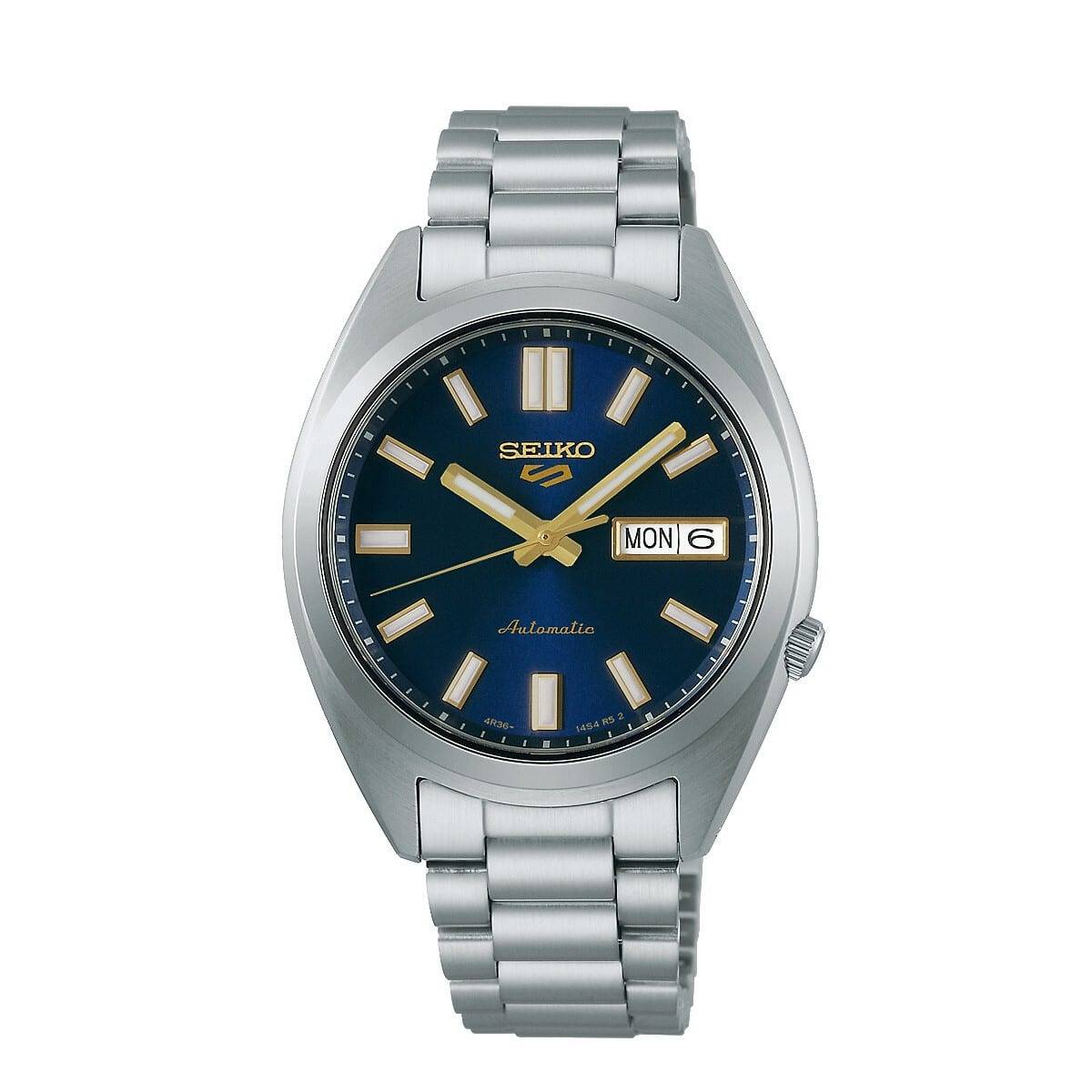 Seiko 5 Sports SNXS Automatic herreur med blå skive 37 mm – SRPL55K1.