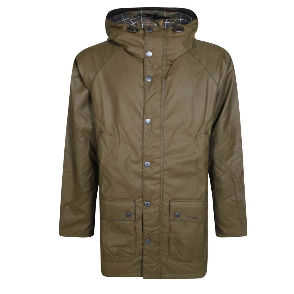 Barbour Bedale Waxed Parka - Frakker - Herre - Brun - M - Bomuld