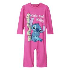 NAME IT Nmfmosa Stitch Uv 3/4 Suit Wdi |Rosa |92