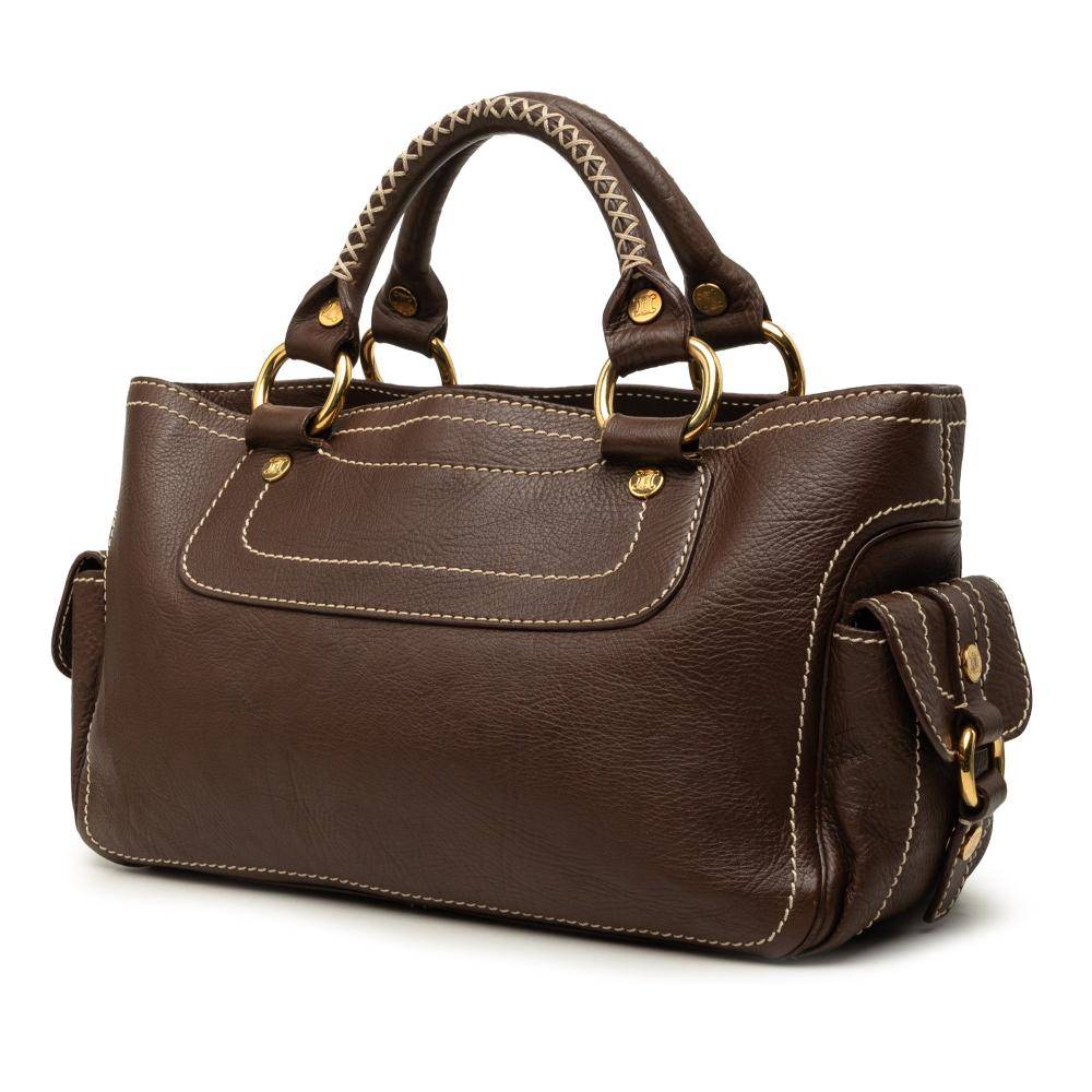 Celine Vintage Handbag Stl. - Handväskor Från Magasin - Brown (L 20cm x W 32.50cm x D 14cm)