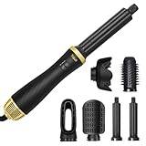 TravX Airstyler Hårwrap, 6-i-1, multistyler, hårborste, locktång, hårtork med diffusor