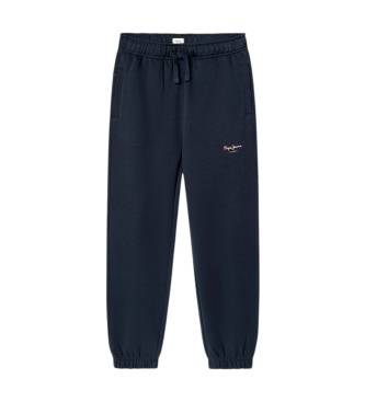 Pepe Jeans unisex för barn. PB2100053 Joggerbyxa Norman marinblå (12años= 152cm), Casual, Bomull, Marino, barnmode