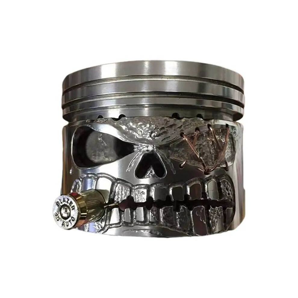 Harts Snidat Skelett Skulptur Ornament Cosplay Halloween Kolv Skalle Ansiktsskulptur Statyett Konst Desktop C