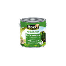 Saicos Ecoline Olie-Grunder - 3438Eco - Mahogni - Transparent - 0,125 L