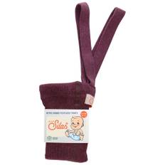Silly Silas GOTS Fodsløse strømpebukser Fig Blend 2-3 Y  Lilla  2-3 år  unisex